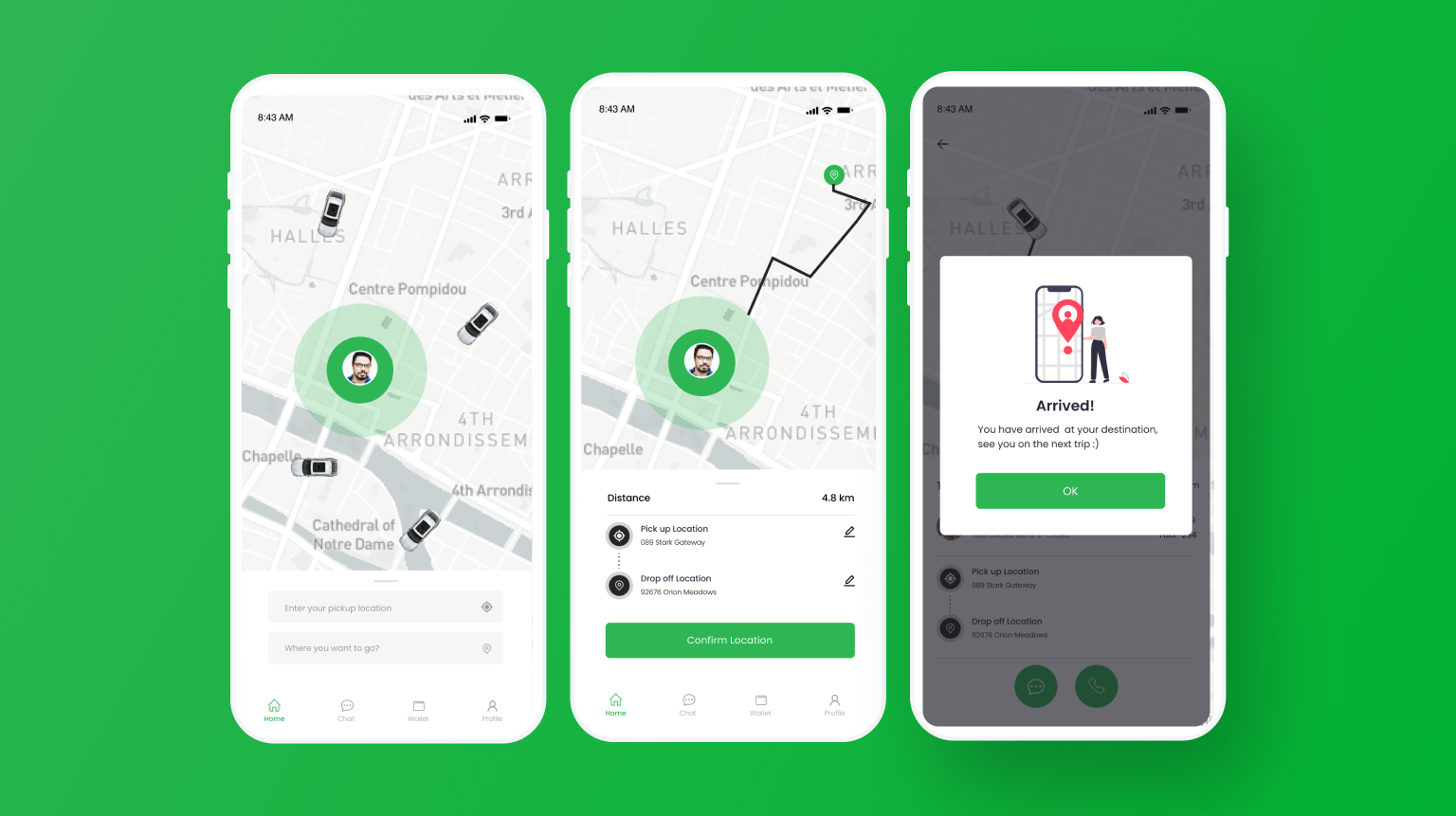 Raido Carpooling Taxi Booking App Template Flutter by
